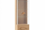 2875 דגם מודרני - זניני2 - ART. LF 348 Vetrina 1 Porta 2 cassetti DX, gambe tornite a spillo L 55 H 199 P 45  דיזיין .G.D – גלרי דענתיק   רח' משכית 8 - הרצליה .   www.gallerydeantique.com